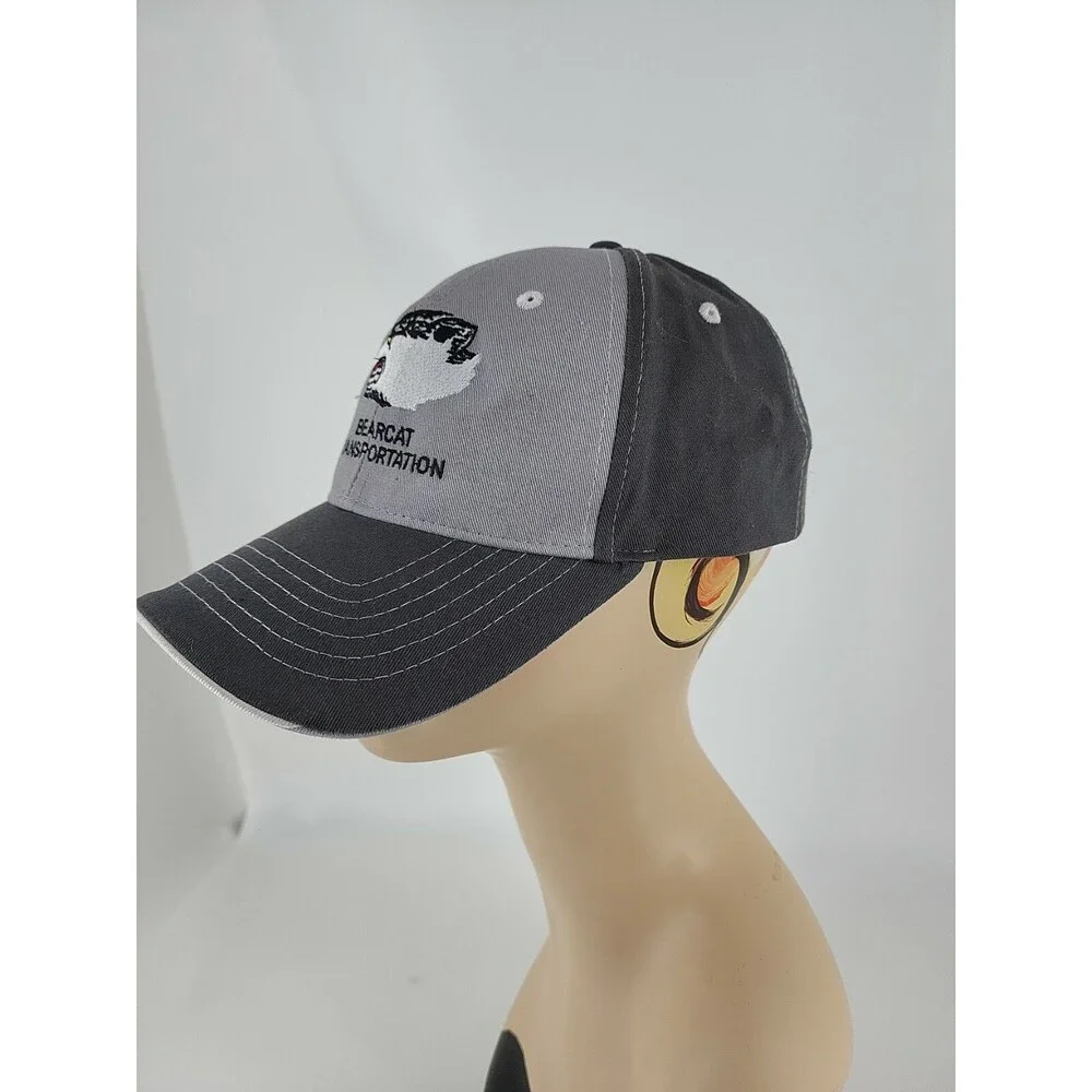 Bearcat Transportation strapback , advertising grey on grey
